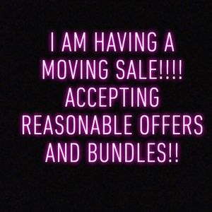 moving sale